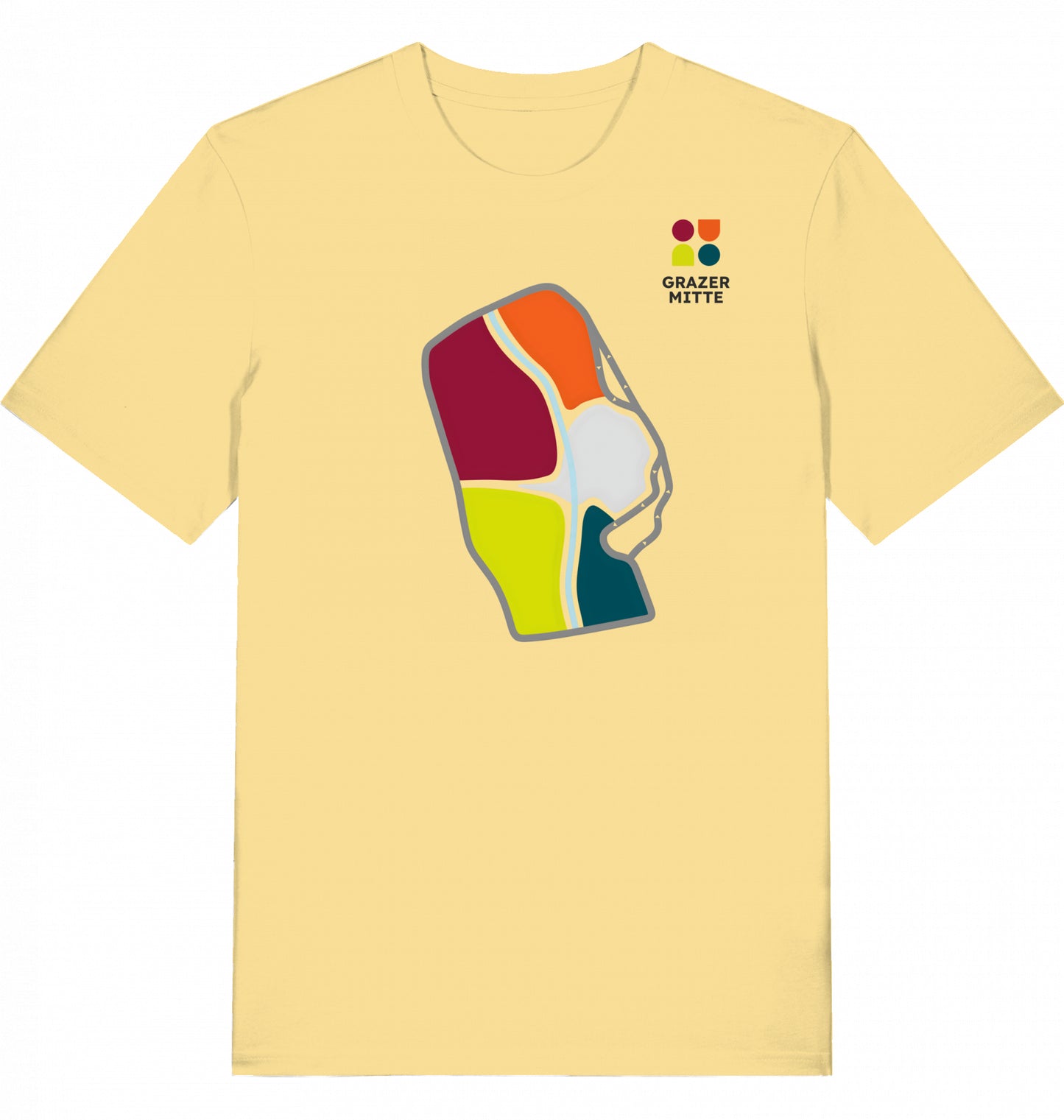 Unisex T-Shirt | Gürtel + Mur vorne