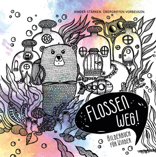 FLINS AWAY! 5x booklet version | ISBN 9783950499193 (2nd edition) | free shipping in Germany & Austria