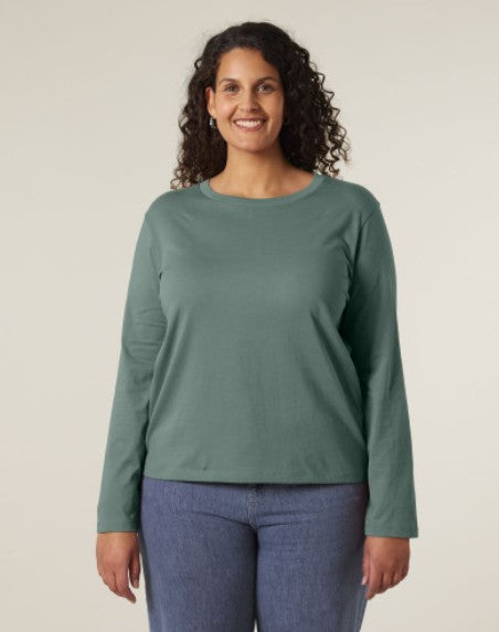 Women's Muser Organic Long Sleeve| FINS WAY 2 | Stanley/Stella