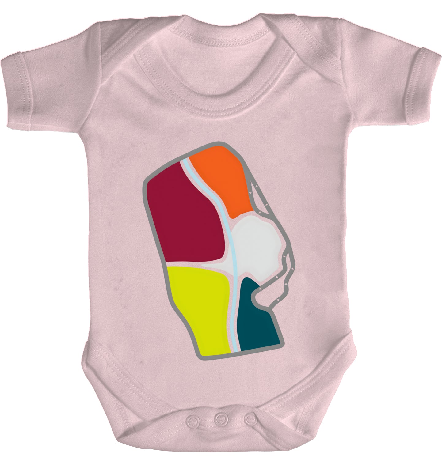 GM Baby Bodysuit | Babybugz Organic with DTF Premium Print | Express Item | Various Colors