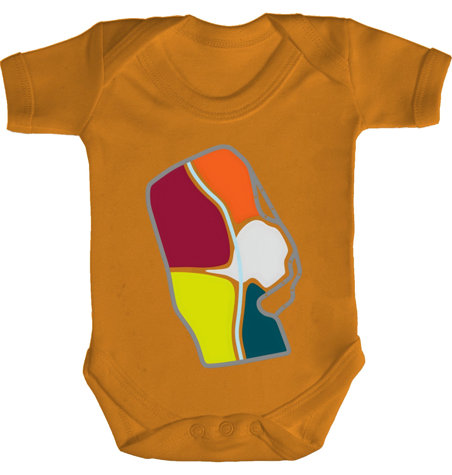 GM Baby Bodysuit | Babybugz Organic with DTF Premium Print | Express Item | Various Colors