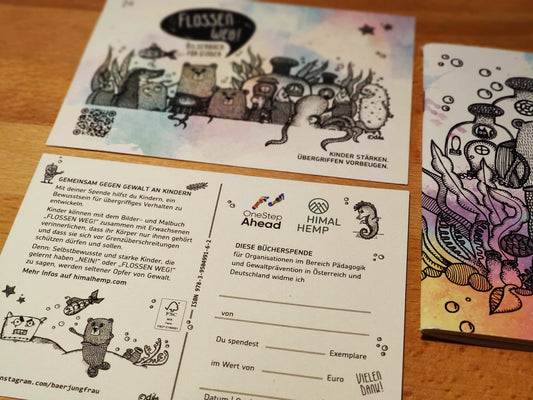 Donate 6 booklets to 2 organizations