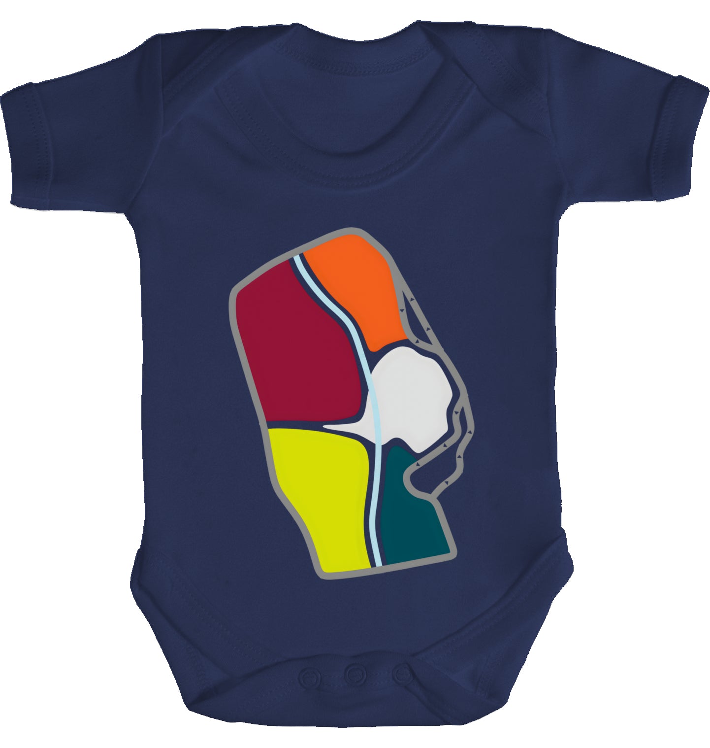 GM Baby Bodysuit | Babybugz Organic with DTF Premium Print | Express Item | Various Colors