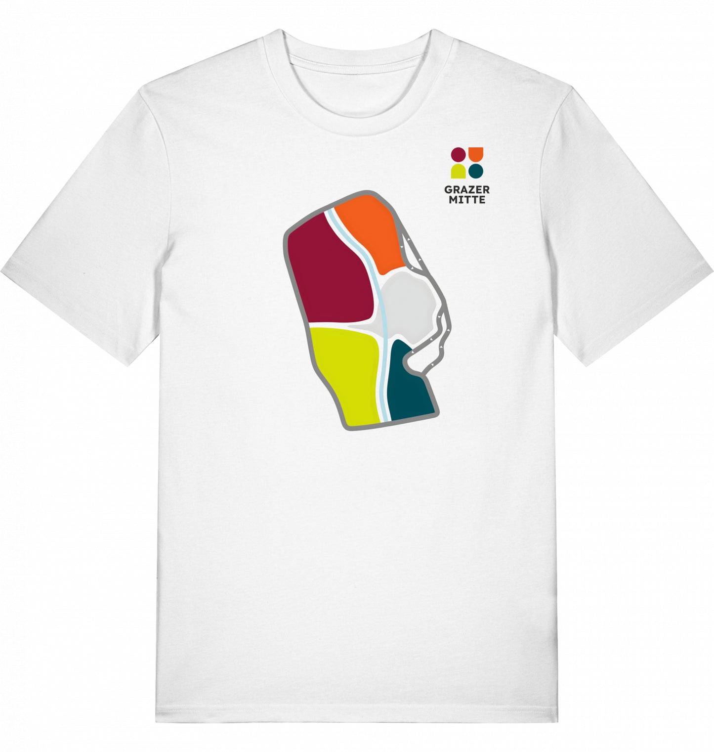 Unisex T-Shirt | Gürtel + Mur vorne