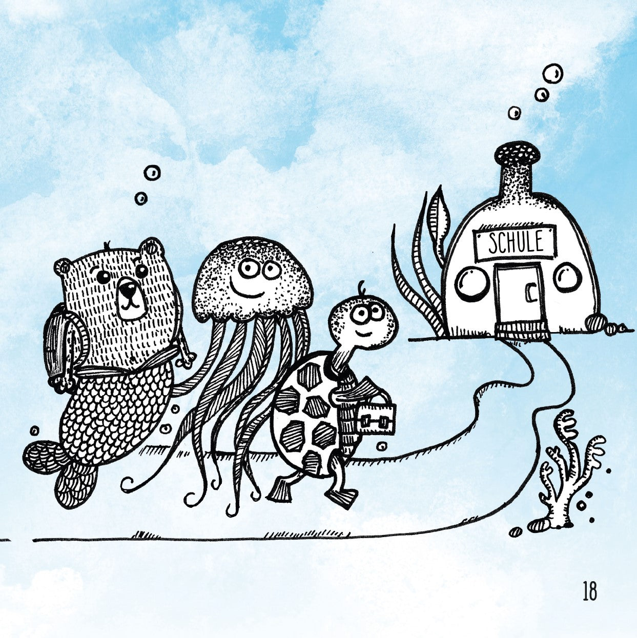 FLINS AWAY! 5x booklet version | ISBN 9783950499193 (2nd edition) | free shipping in Germany & Austria