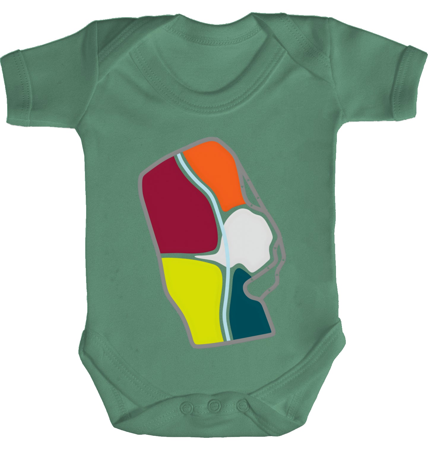 GM Baby Bodysuit | Babybugz Organic with DTF Premium Print | Express Item | Various Colors
