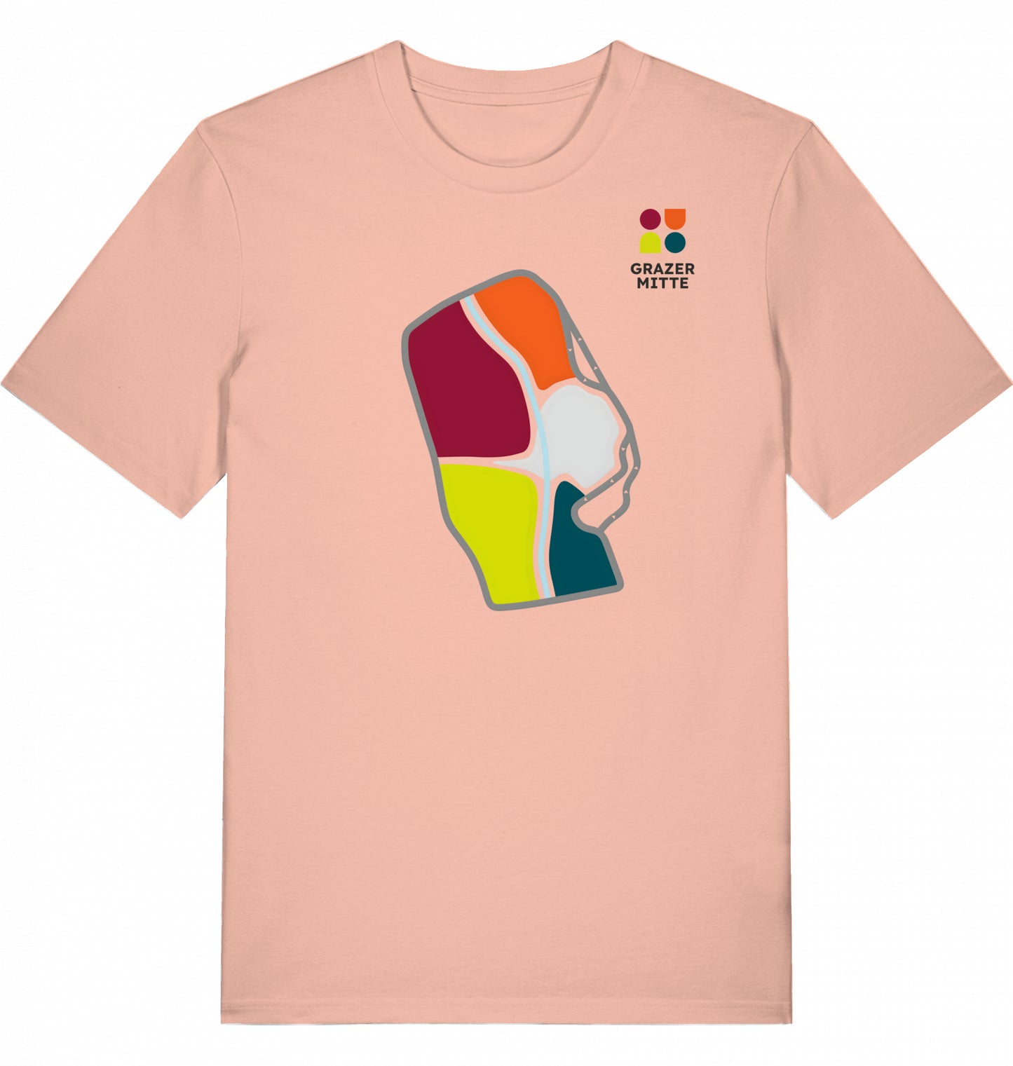 Unisex T-Shirt | Gürtel + Mur vorne