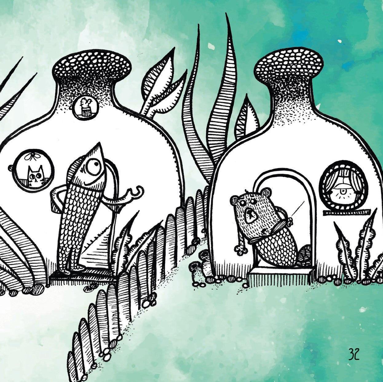 FLINS AWAY! 5x booklet version | ISBN 9783950499193 (2nd edition) | free shipping in Germany & Austria