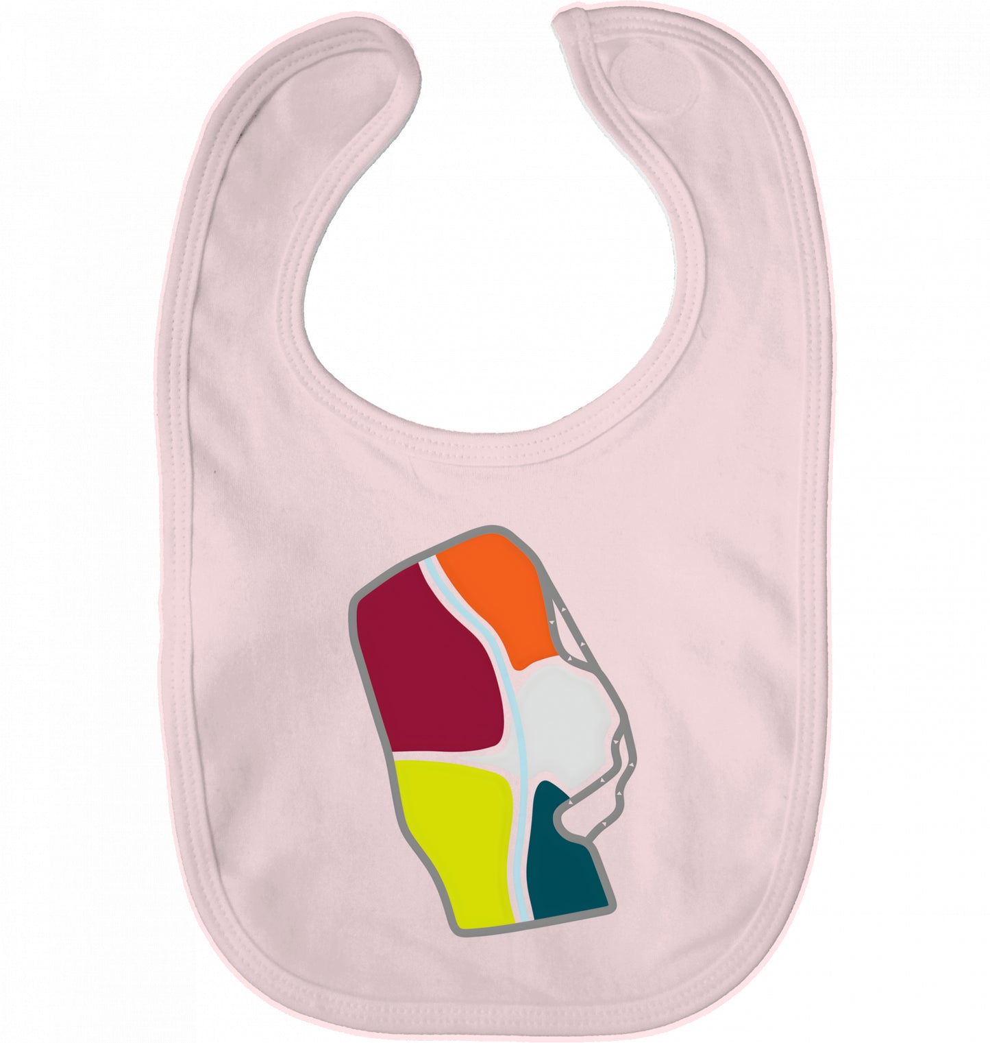 GM Baby Bib | Babybugz Organic with DTF Premium Print | Express Item | Various Colors