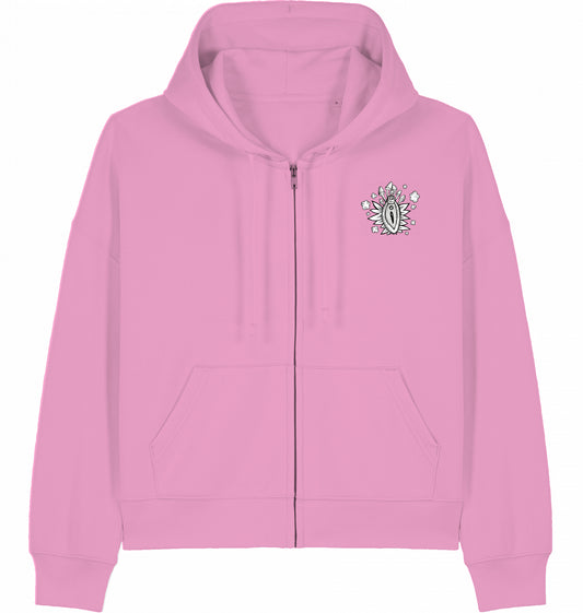 Pilz | Ladies' Hoodie | mit hellem Druck hinten