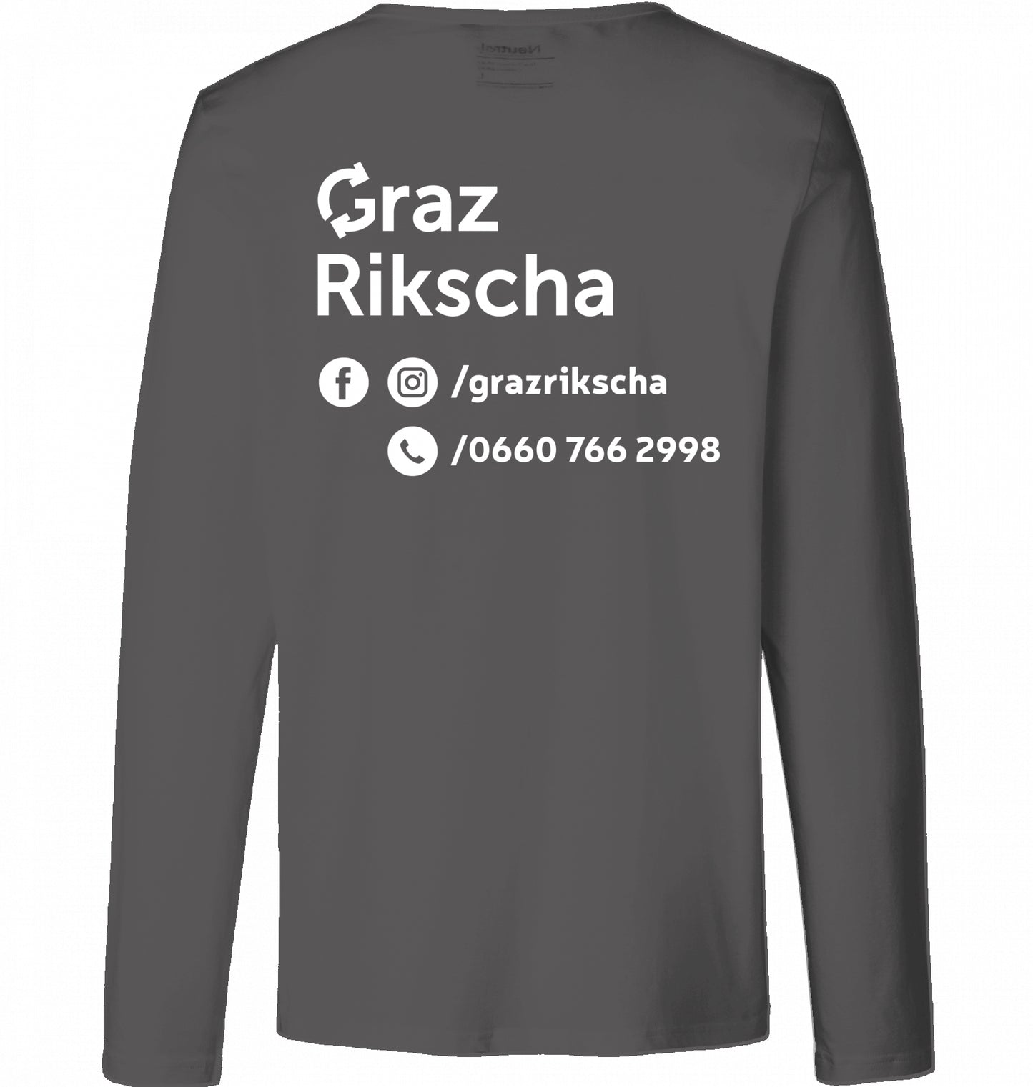 GR Long Sleeve | Organic | 155 g/m² | Print on front and back