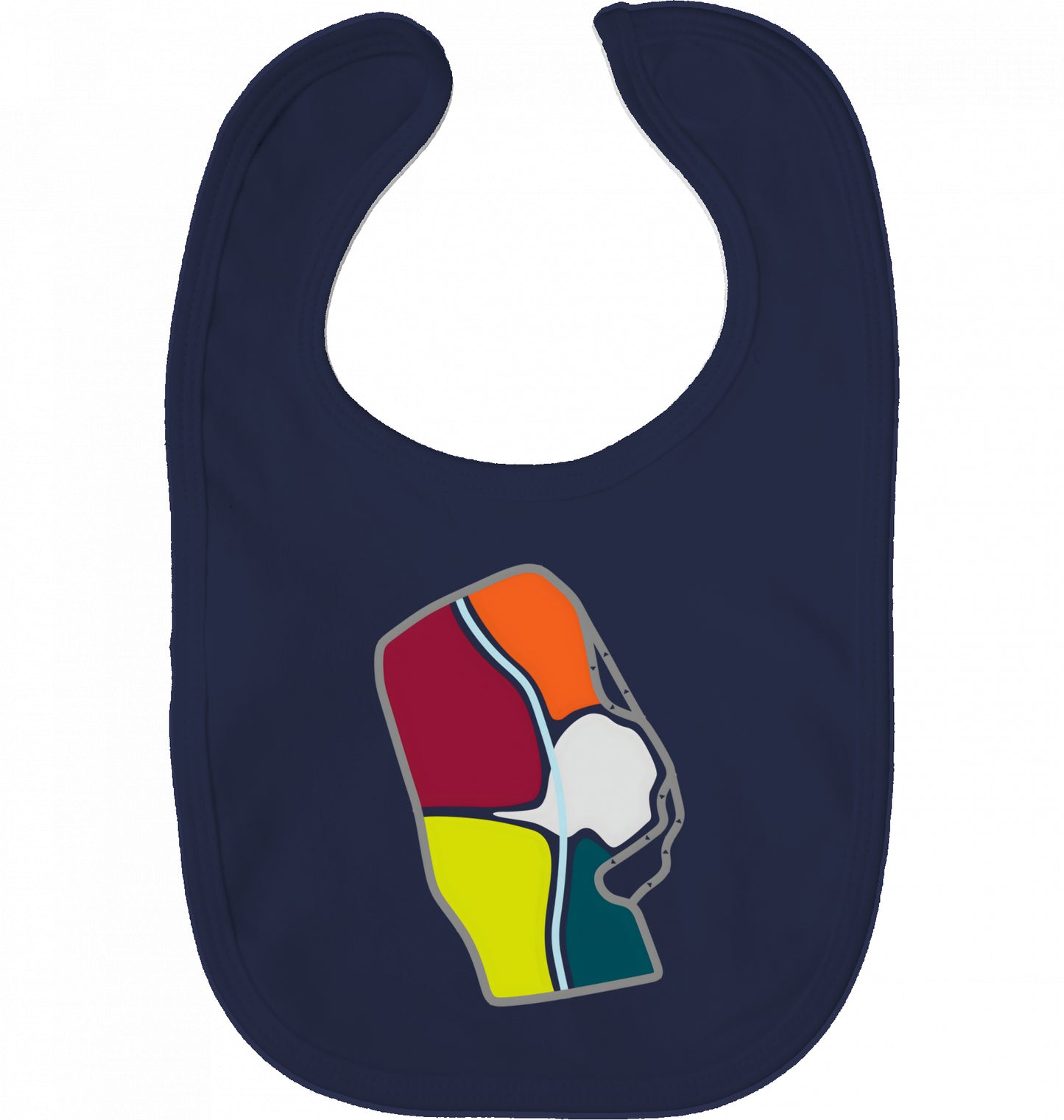 GM Baby Bib | Babybugz Organic with DTF Premium Print | Express Item | Various Colors