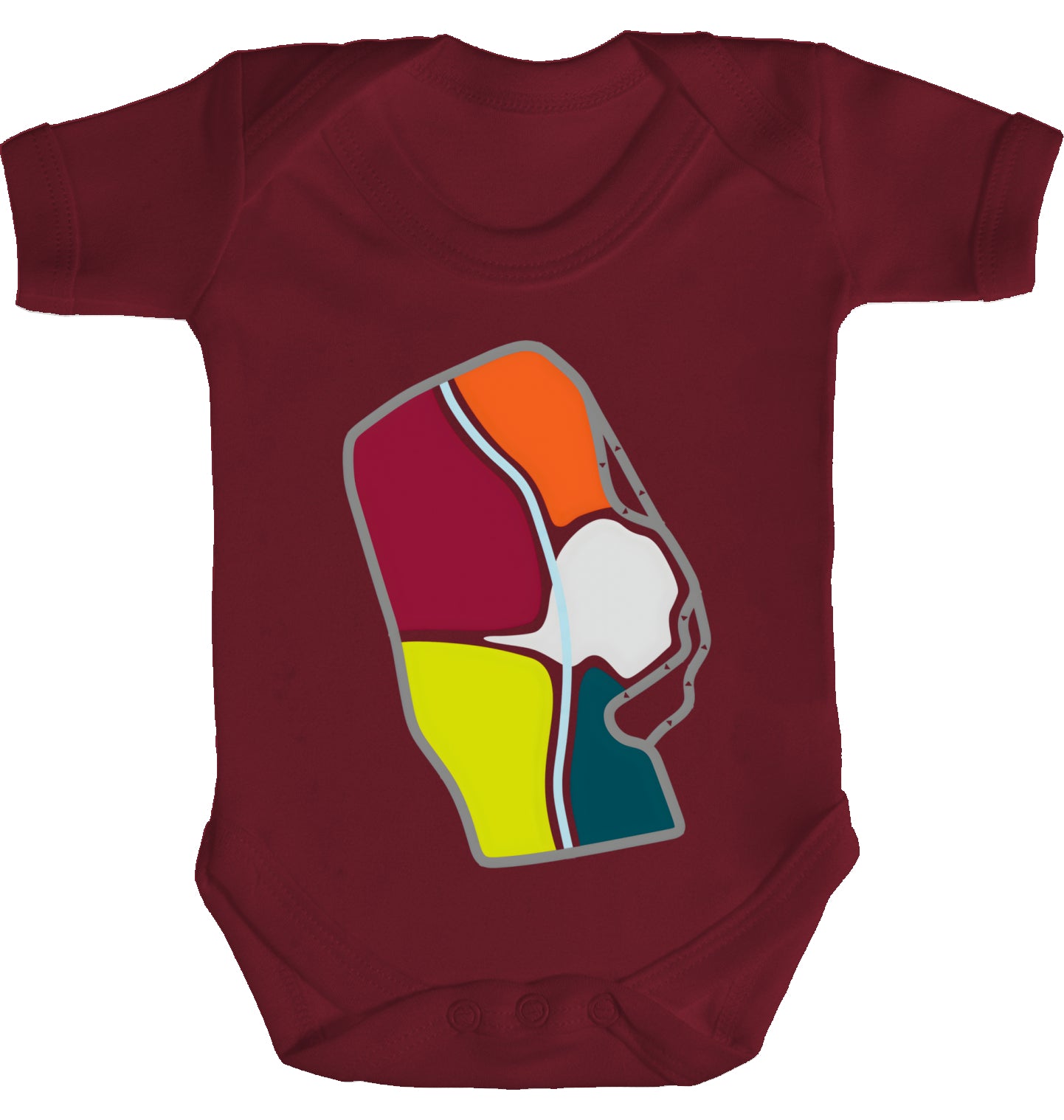 GM Baby Bodysuit | Babybugz Organic with DTF Premium Print | Express Item | Various Colors