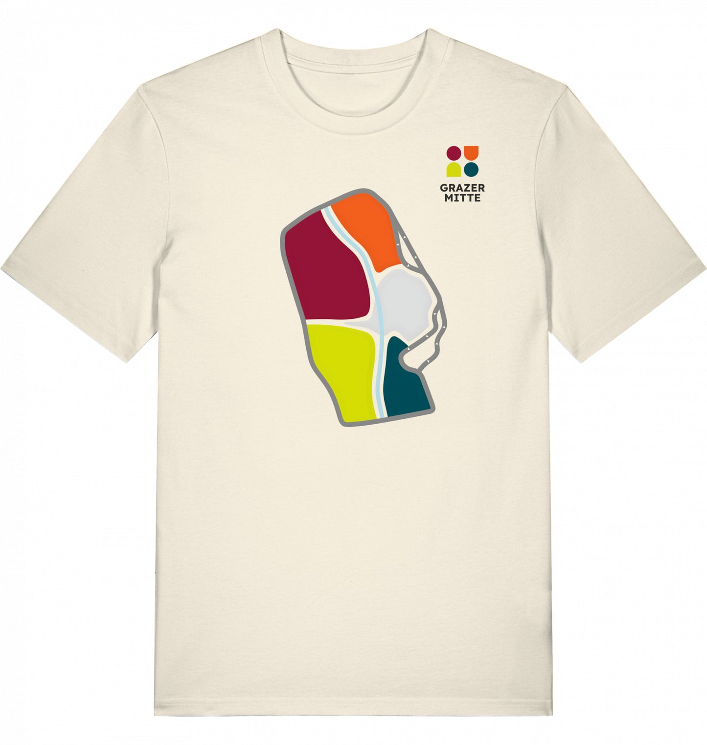 Unisex T-Shirt | Gürtel + Mur vorne