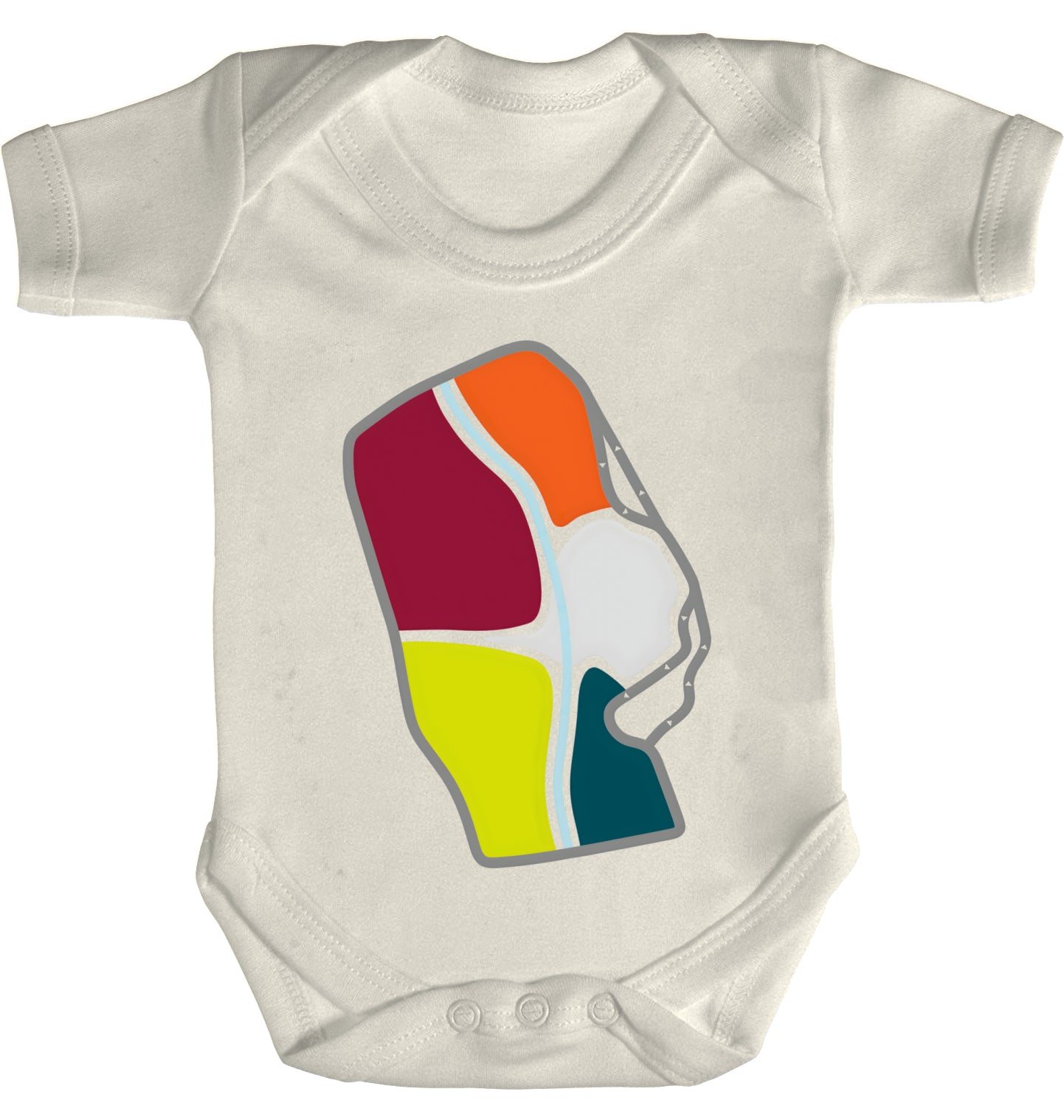 GM Baby Bodysuit | Babybugz Organic with DTF Premium Print | Express Item | Various Colors