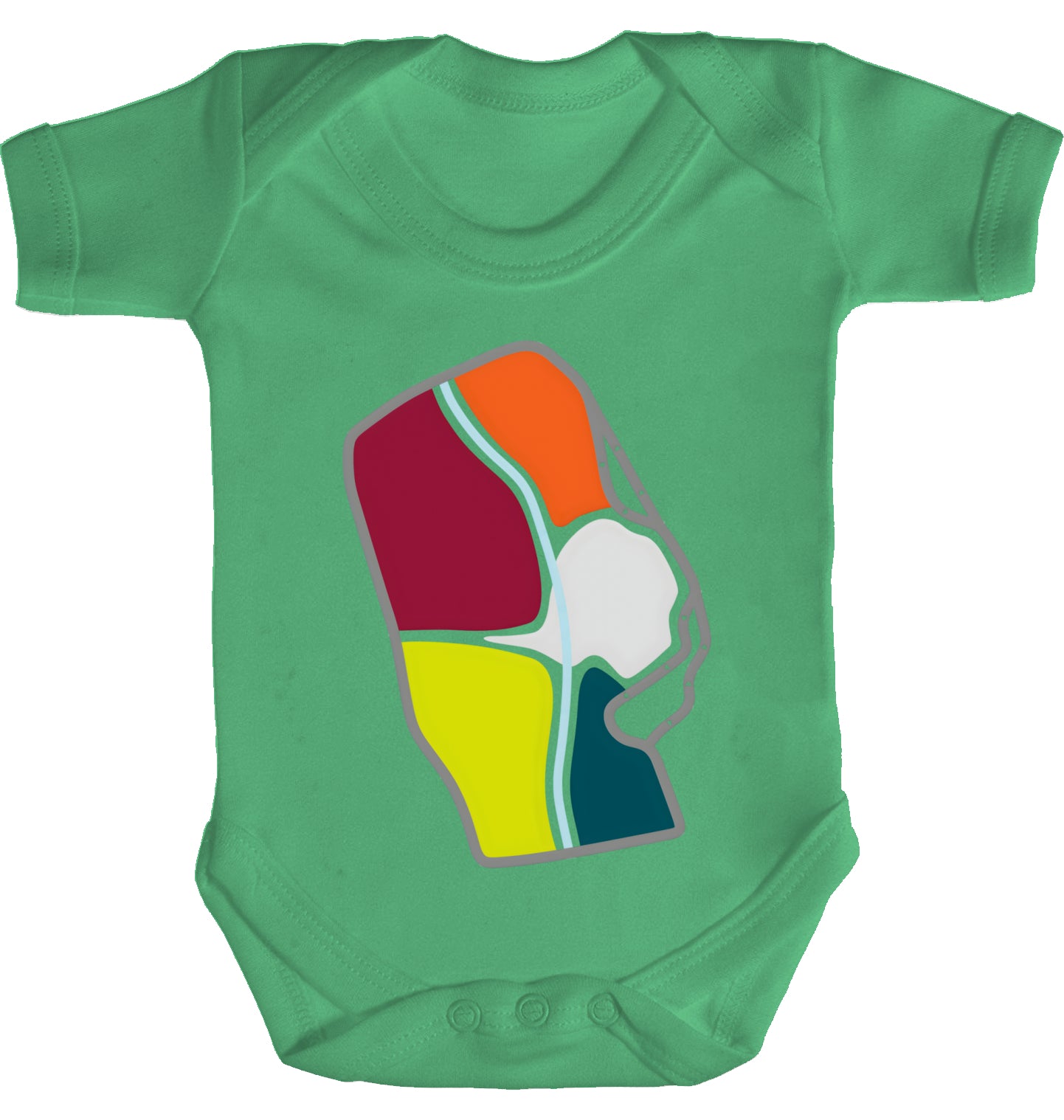 GM Baby Bodysuit | Babybugz Organic with DTF Premium Print | Express Item | Various Colors