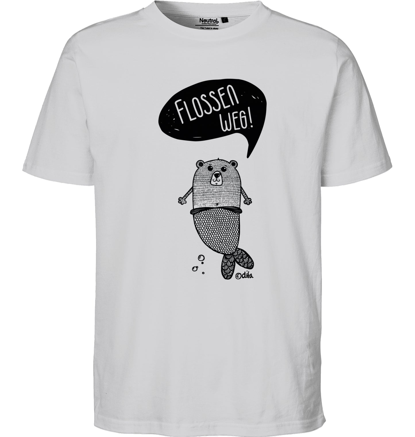 Unisex Organic T-Shirt | FINS WAY 2 | Neutral