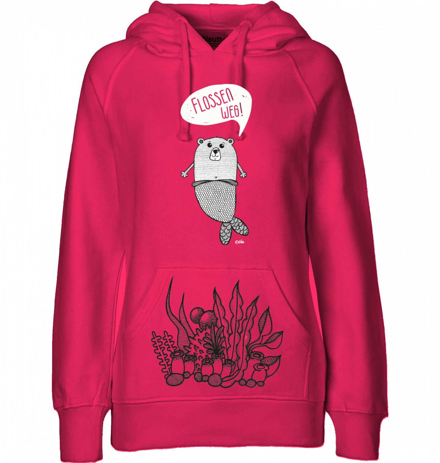 Ladies` Bio Hoodie | FLOSSEN WEG | Neutral