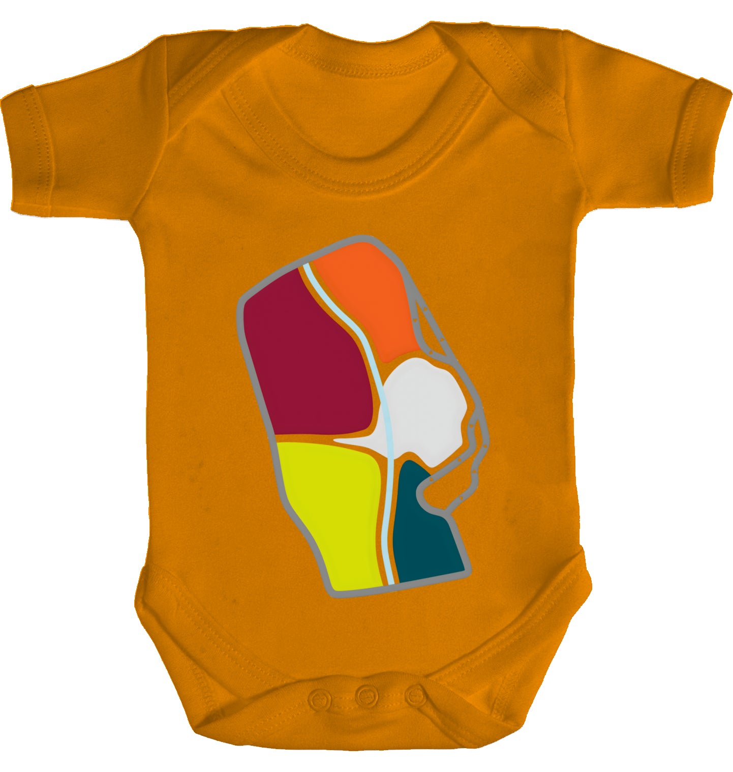 GM Baby Bodysuit | Babybugz Organic with DTF Premium Print | Express Item | Various Colors
