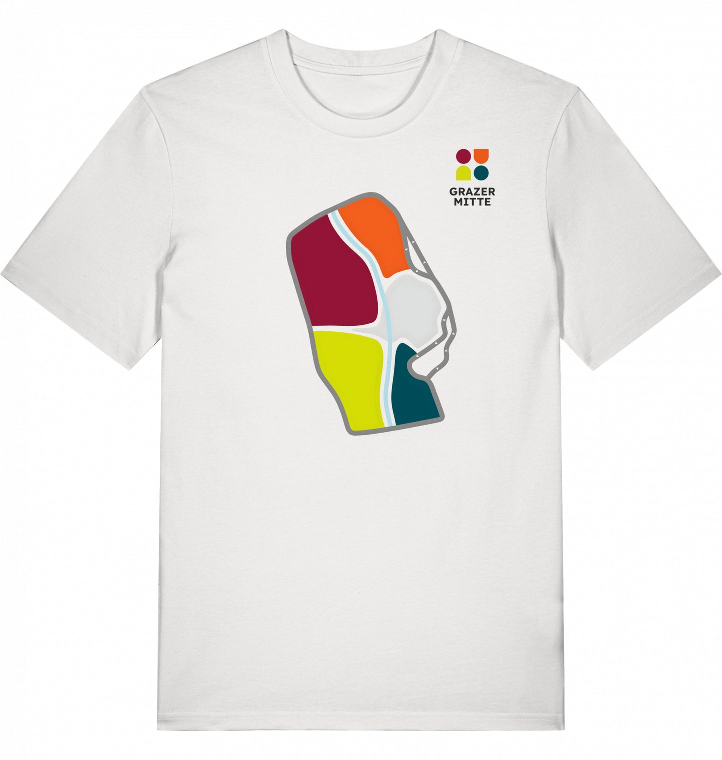 Unisex T-Shirt | Gürtel + Mur vorne