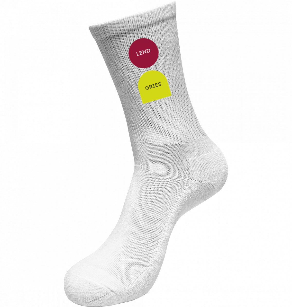 GRAZER MITTE Socken | Crew Socks | in Schwarz und Weiß