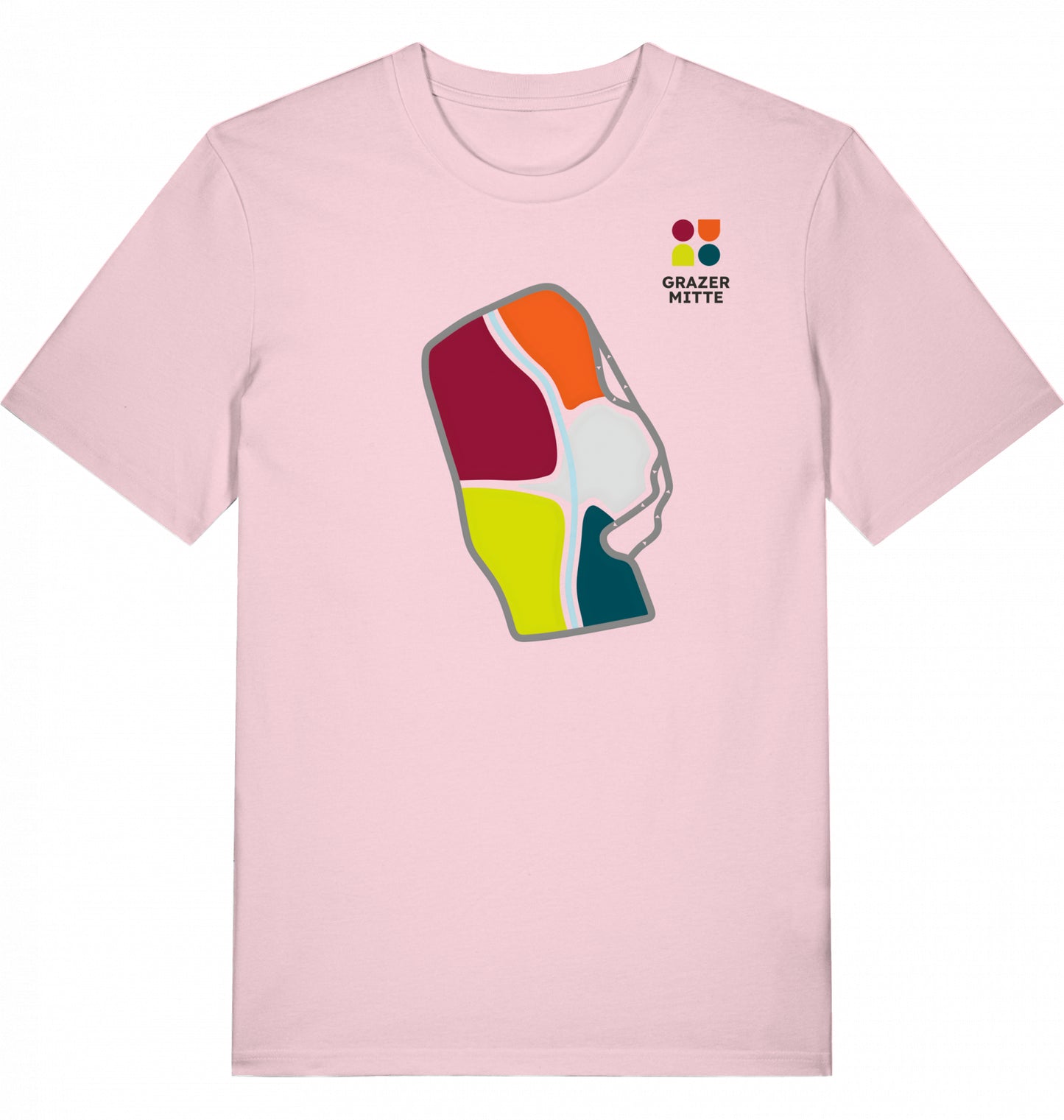 Unisex T-Shirt | Gürtel + Mur vorne