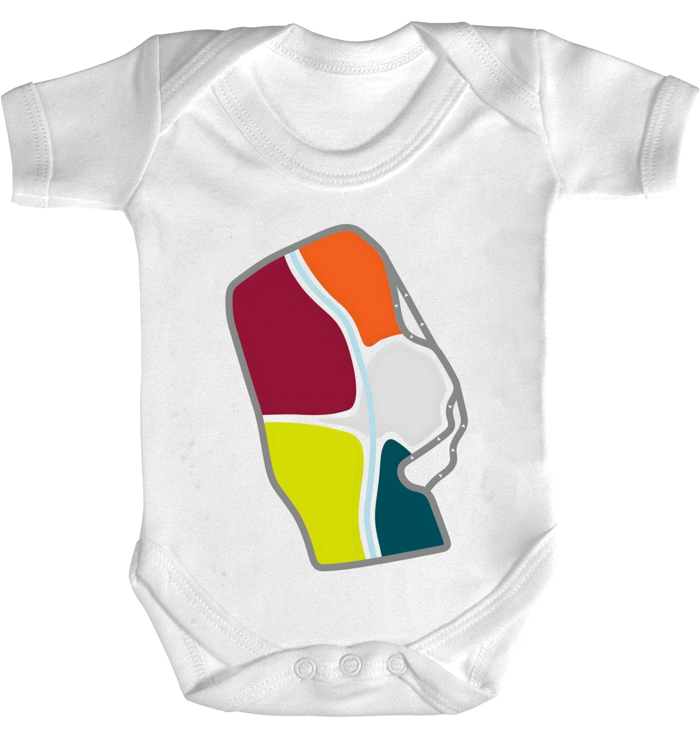 GM Baby Bodysuit | Babybugz Organic with DTF Premium Print | Express Item | Various Colors