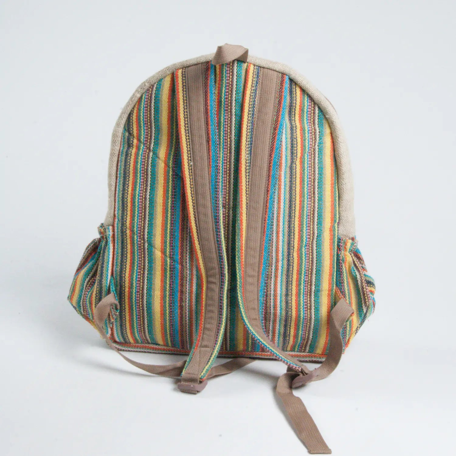Einhorn-Rucksack BULL`S EYE (Backpack Big) - Rucksack aus Hanf fair produziert-bunt