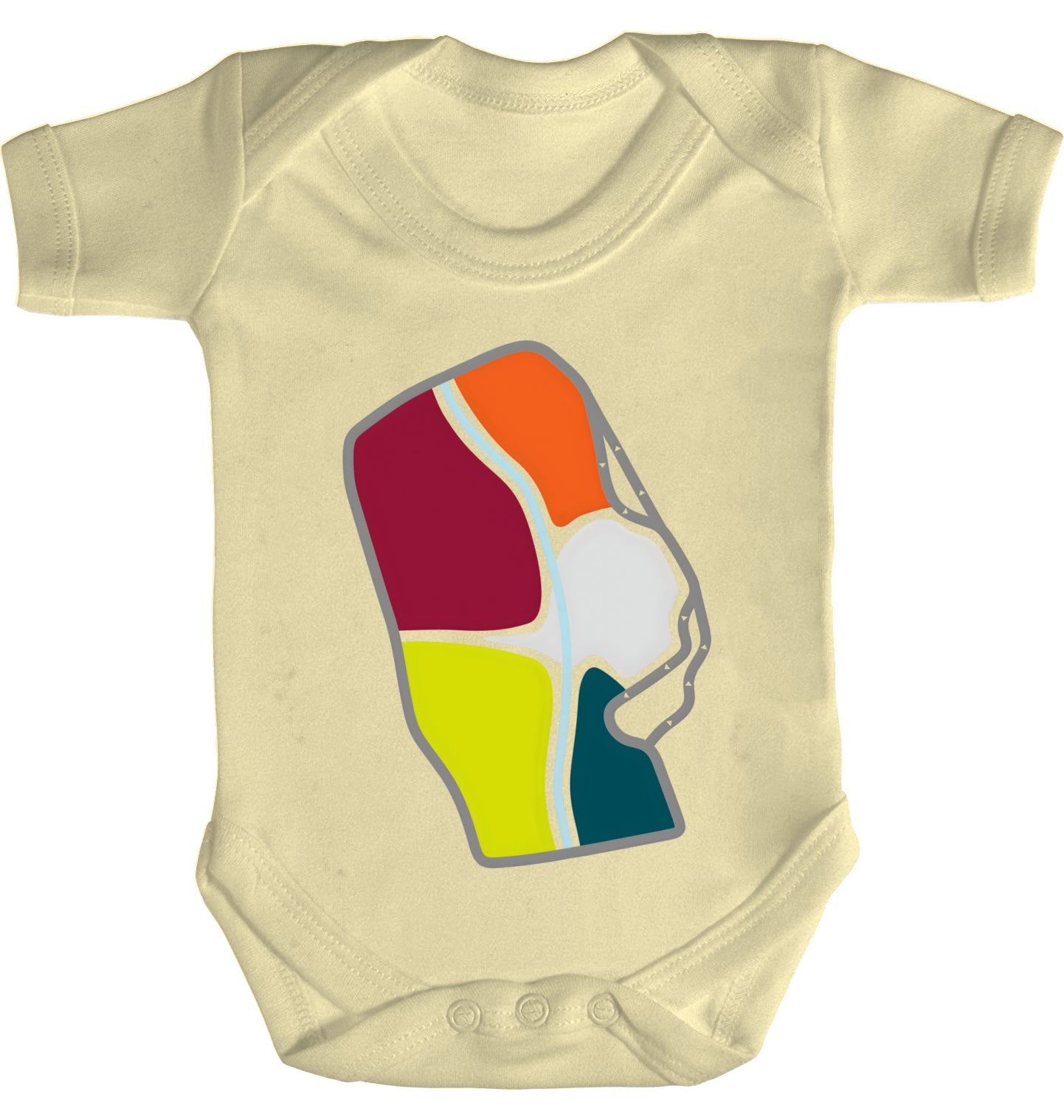 GM Baby Bodysuit | Babybugz Organic with DTF Premium Print | Express Item | Various Colors