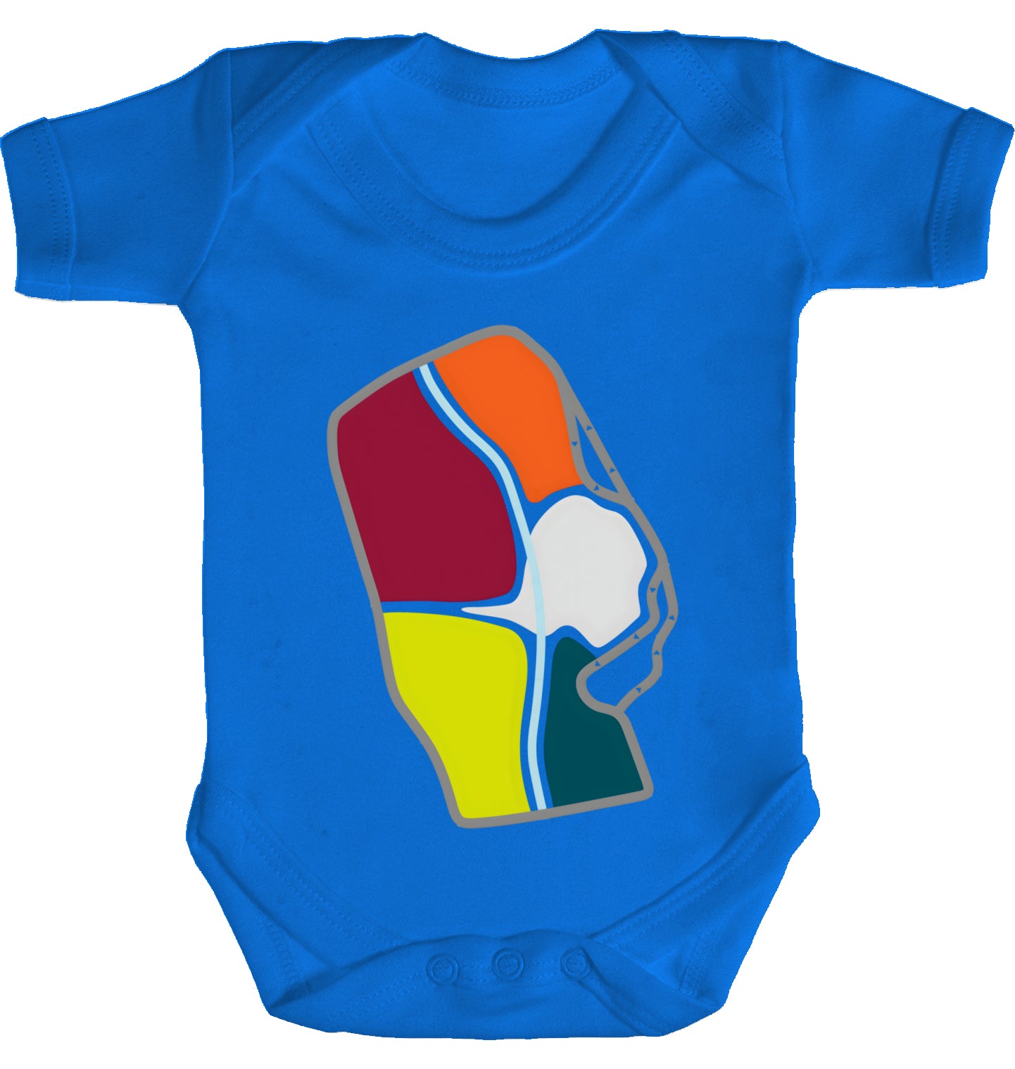 GM Baby Bodysuit | Babybugz Organic with DTF Premium Print | Express Item | Various Colors