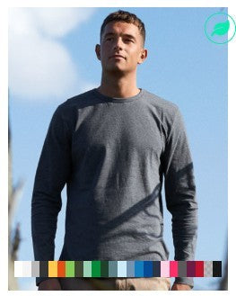 Graz Rickshaw Long Sleeve | Organic | 155 g/m² | Print on back