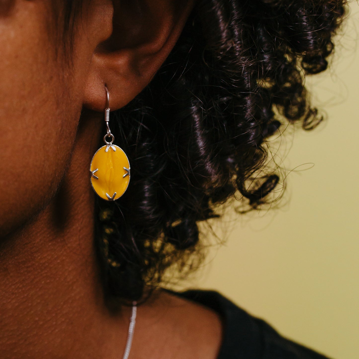 Vulva earrings