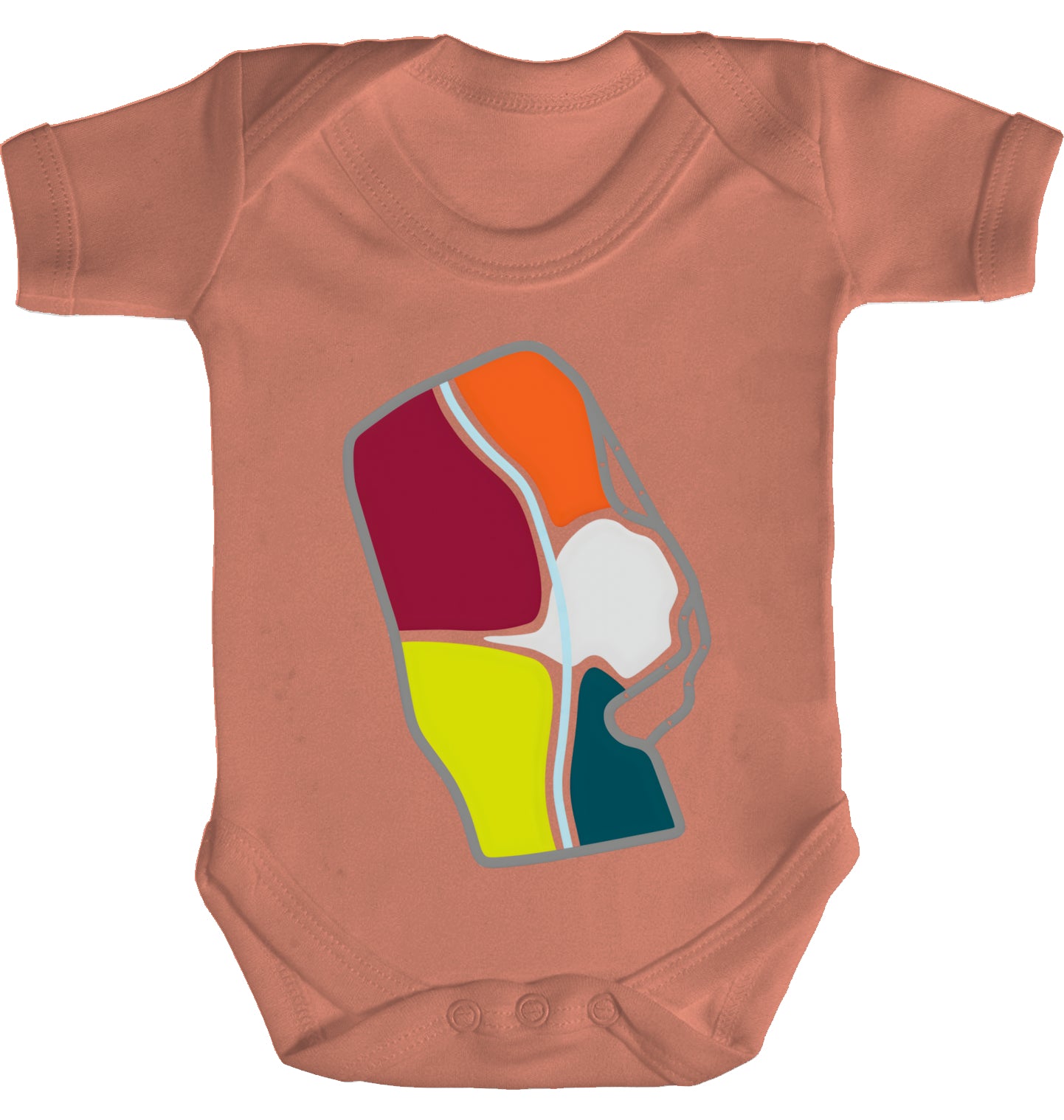 GM Baby Bodysuit | Babybugz Organic with DTF Premium Print | Express Item | Various Colors
