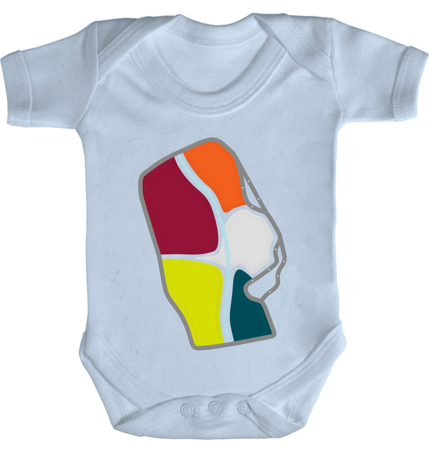 GM Baby Bodysuit | Babybugz Organic with DTF Premium Print | Express Item | Various Colors