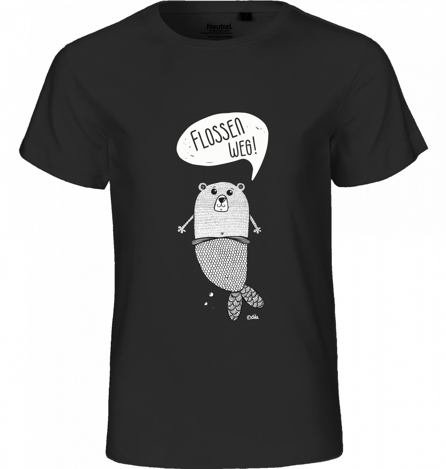 Kids Bio T-Shirt | FLOSSEN WEG | Neutral Qualitätsshirt
