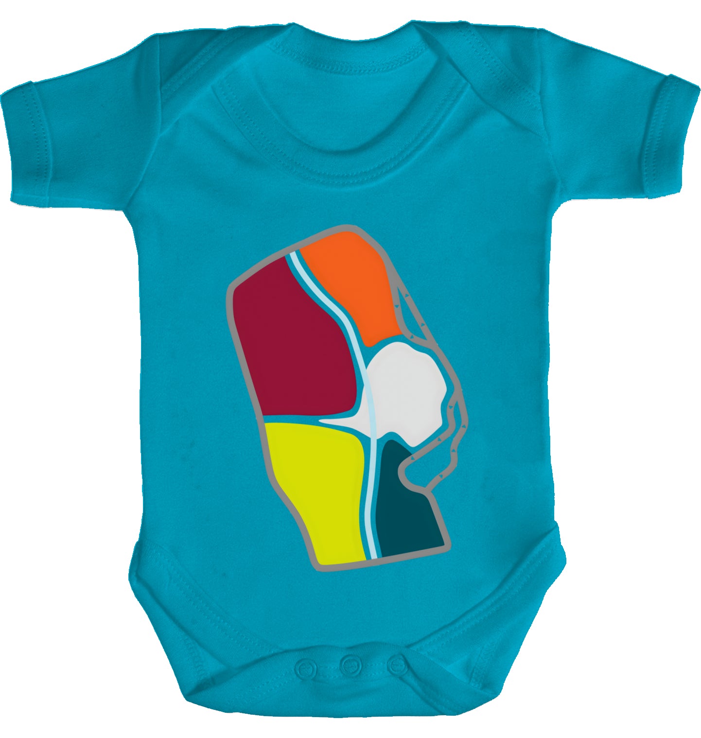 GM Baby Bodysuit | Babybugz Organic with DTF Premium Print | Express Item | Various Colors