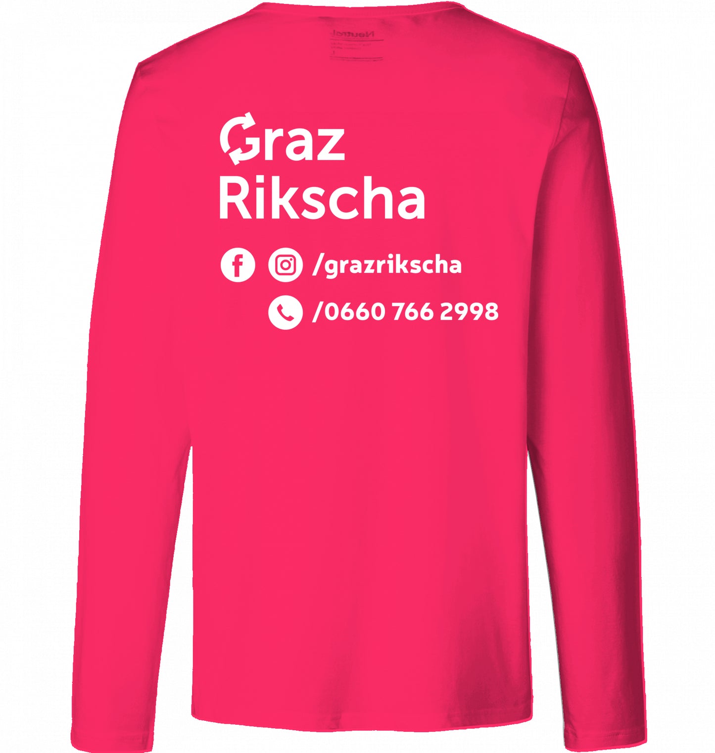 GR Long Sleeve | Organic | 155 g/m² | Print on front and back