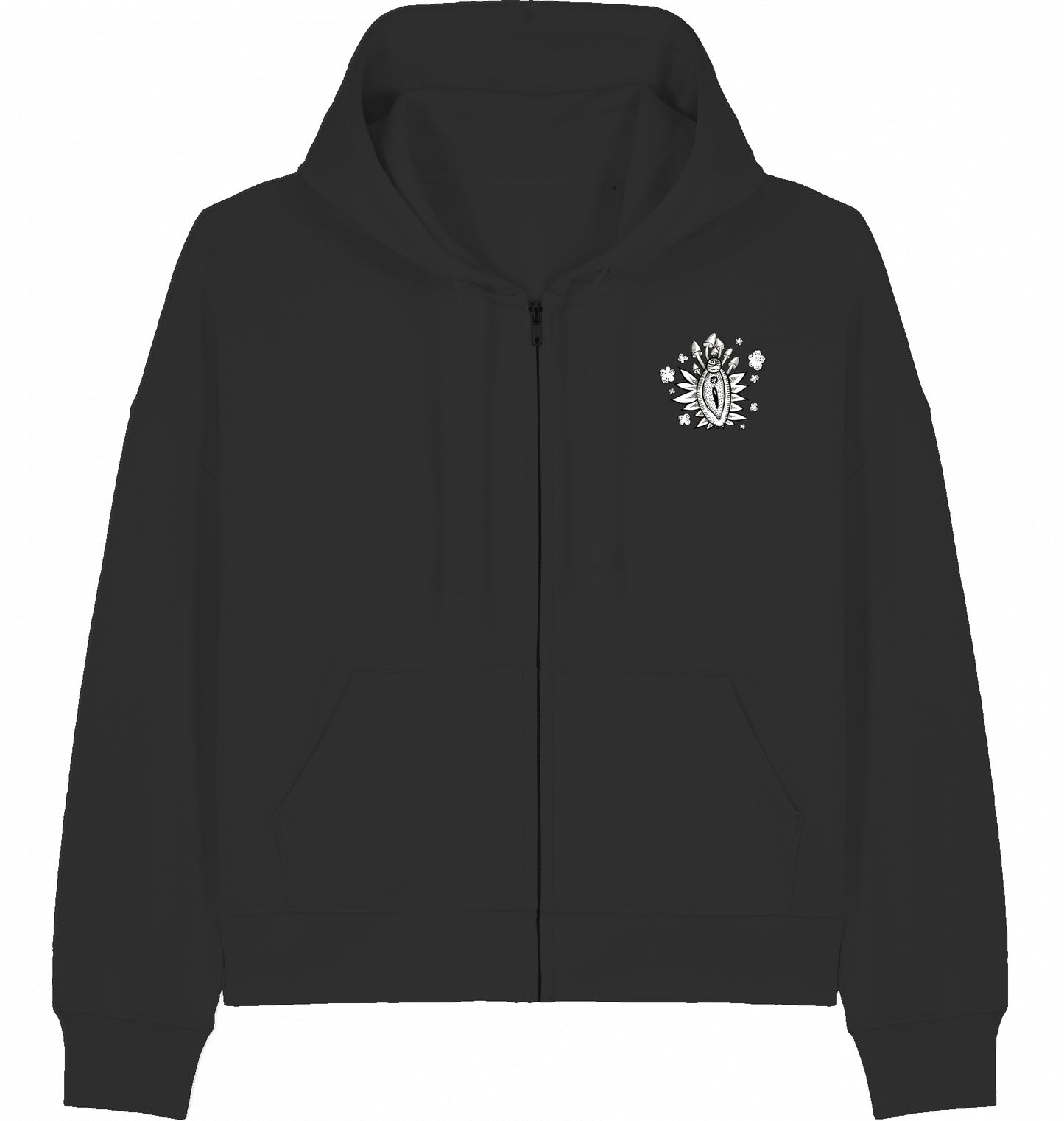 Pilz | Ladies' Hoodie | mit hellem Druck hinten