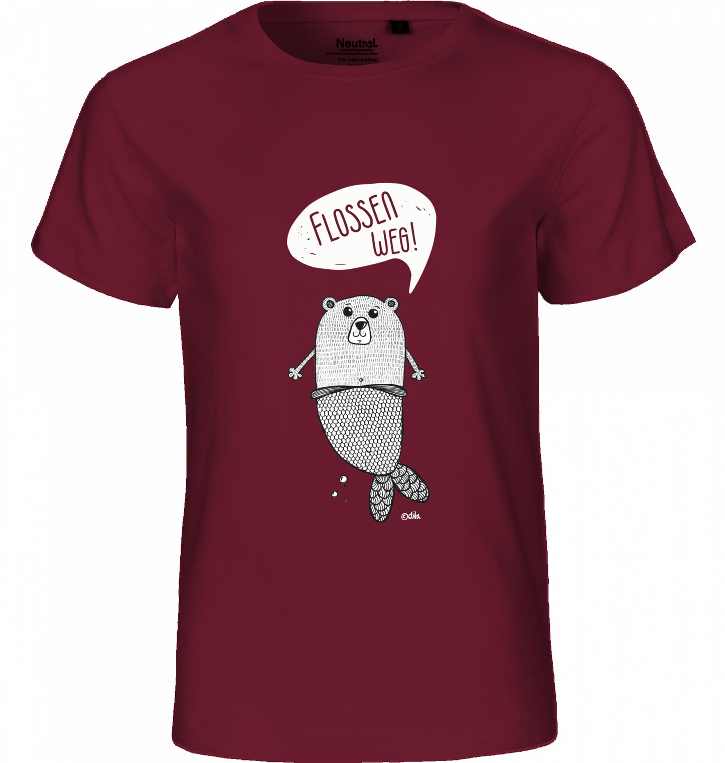 Kids Bio T-Shirt | FLOSSEN WEG | Neutral Qualitätsshirt