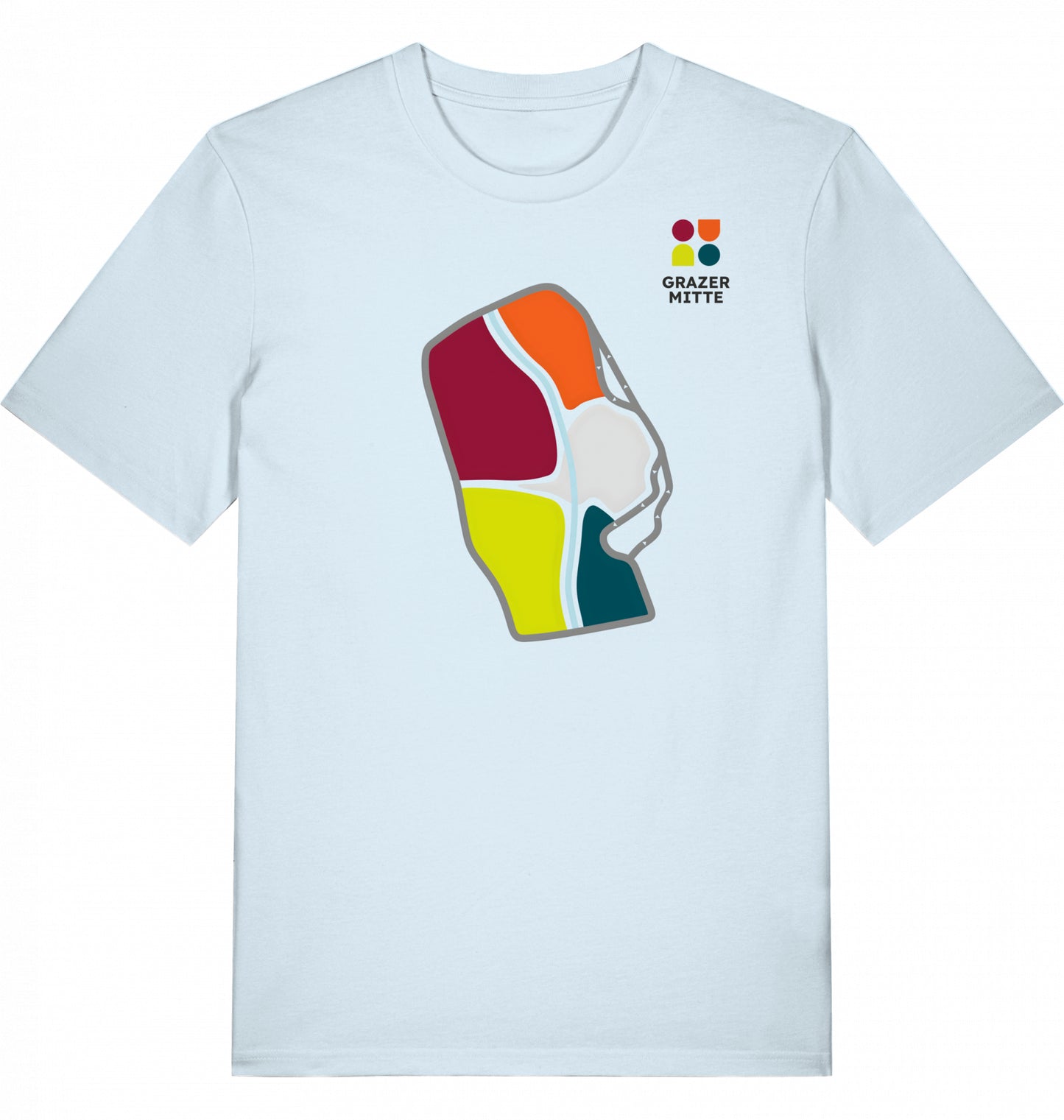 Unisex T-Shirt | Gürtel + Mur vorne