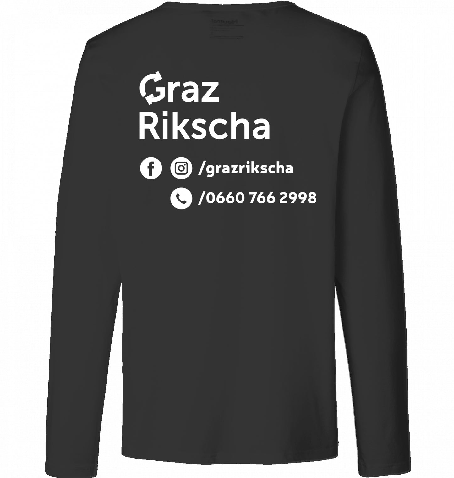 GR Long Sleeve | Organic | 155 g/m² | Print on front and back