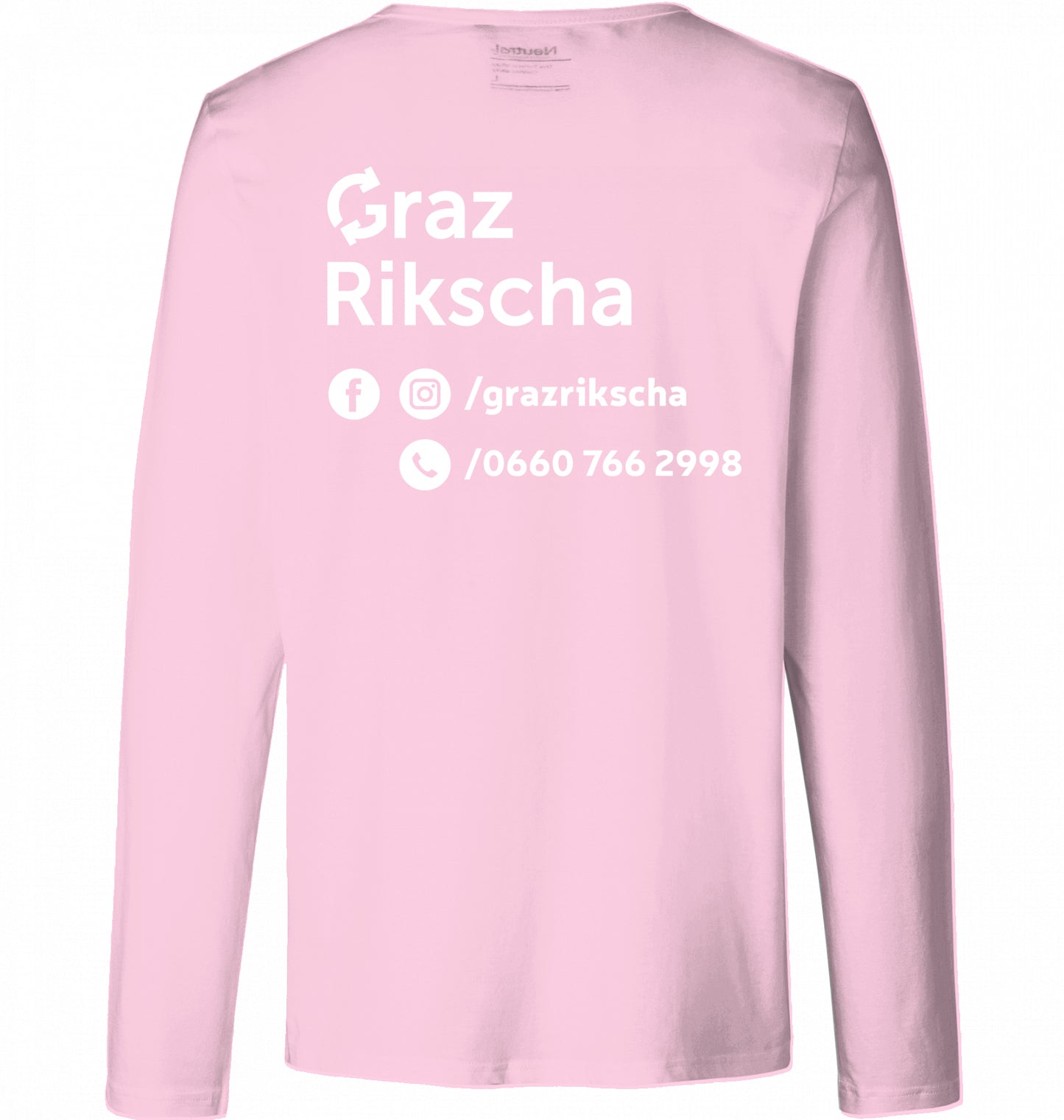 GR Long Sleeve | Organic | 155 g/m² | Print on front and back