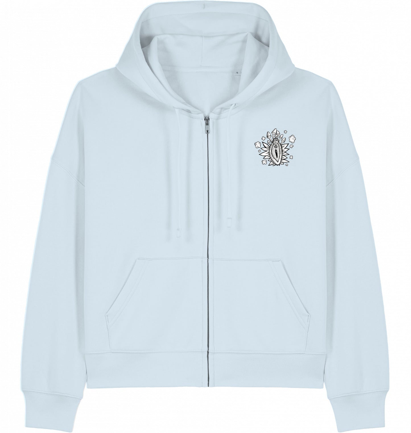 Pilz | Ladies' Hoodie | mit hellem Druck hinten
