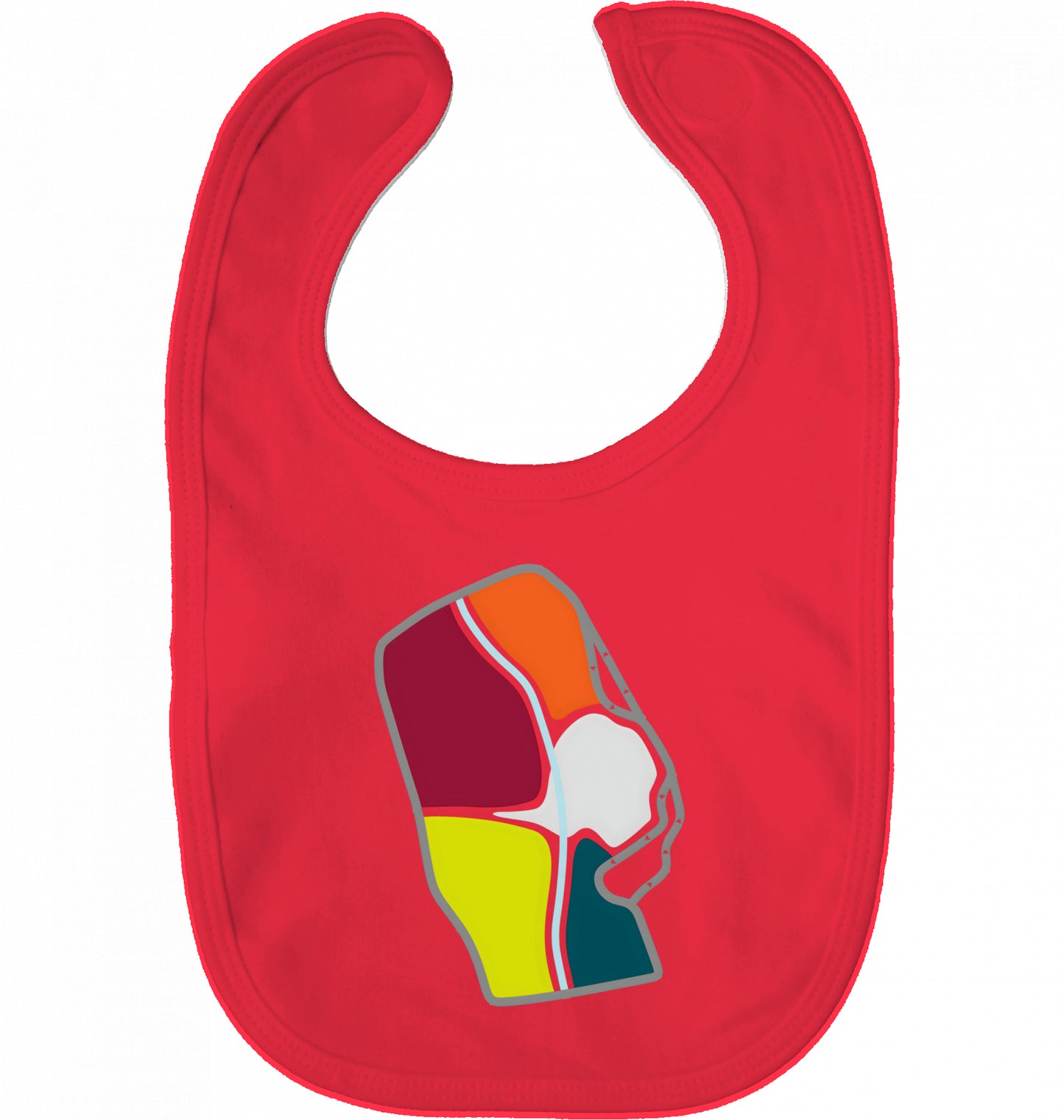 GM Baby Bib | Babybugz Organic with DTF Premium Print | Express Item | Various Colors