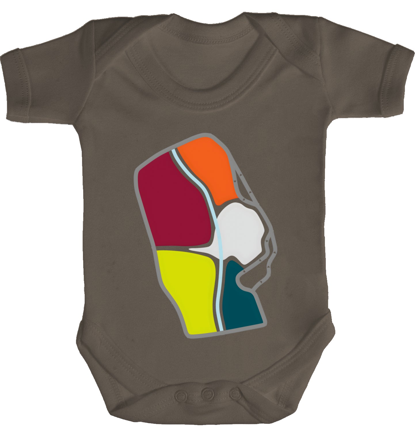 GM Baby Bodysuit | Babybugz Organic with DTF Premium Print | Express Item | Various Colors