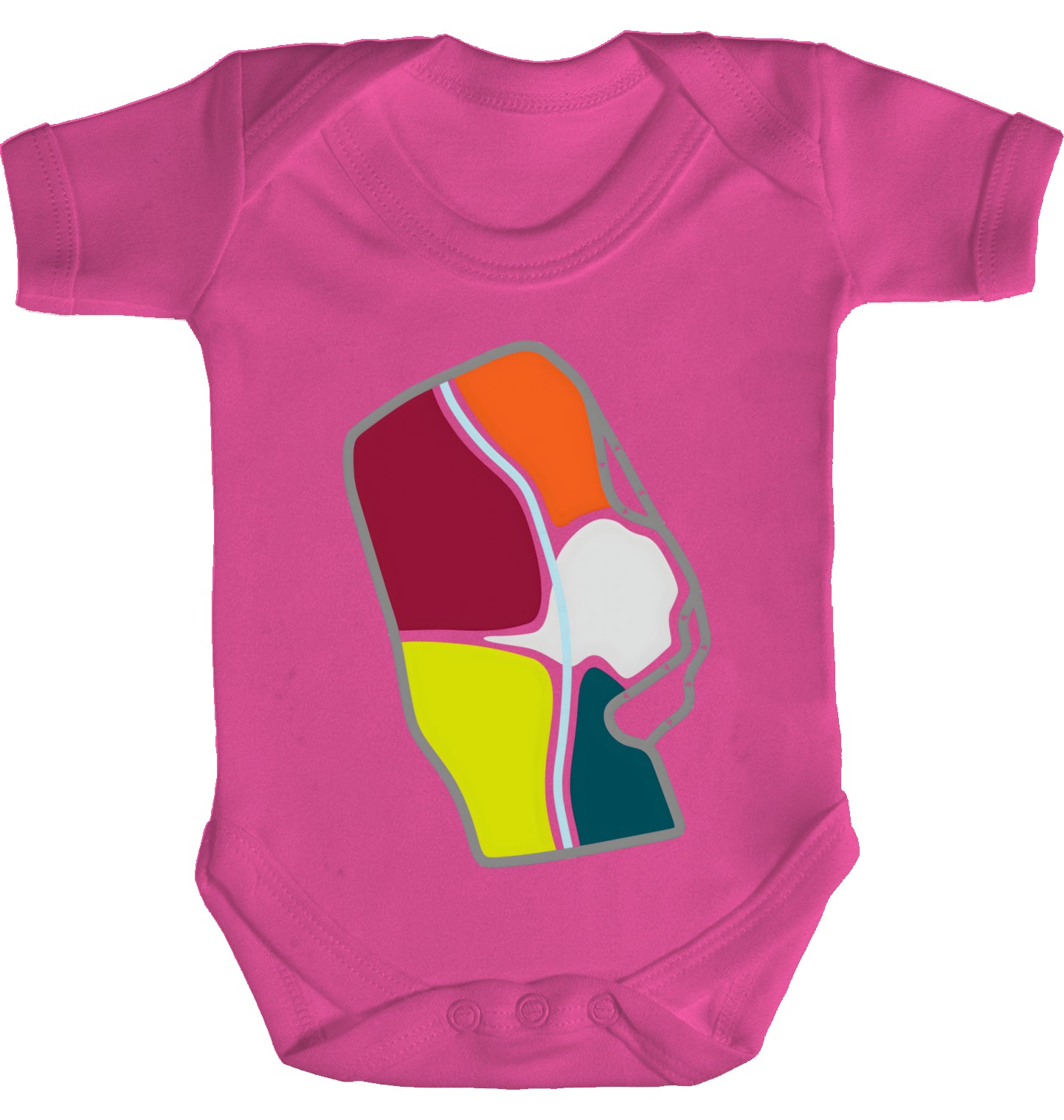 GM Baby Bodysuit | Babybugz Organic with DTF Premium Print | Express Item | Various Colors