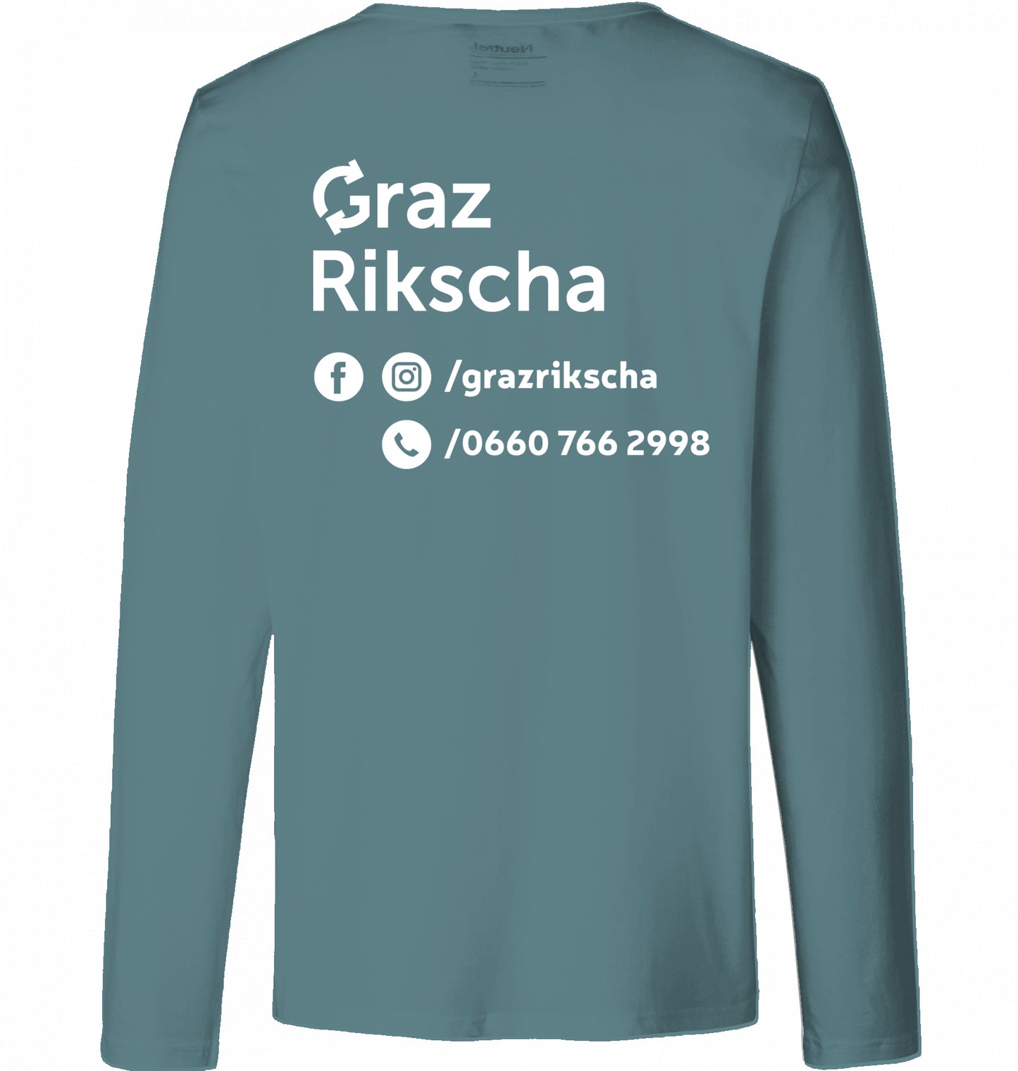GR Long Sleeve | Organic | 155 g/m² | Print on front and back