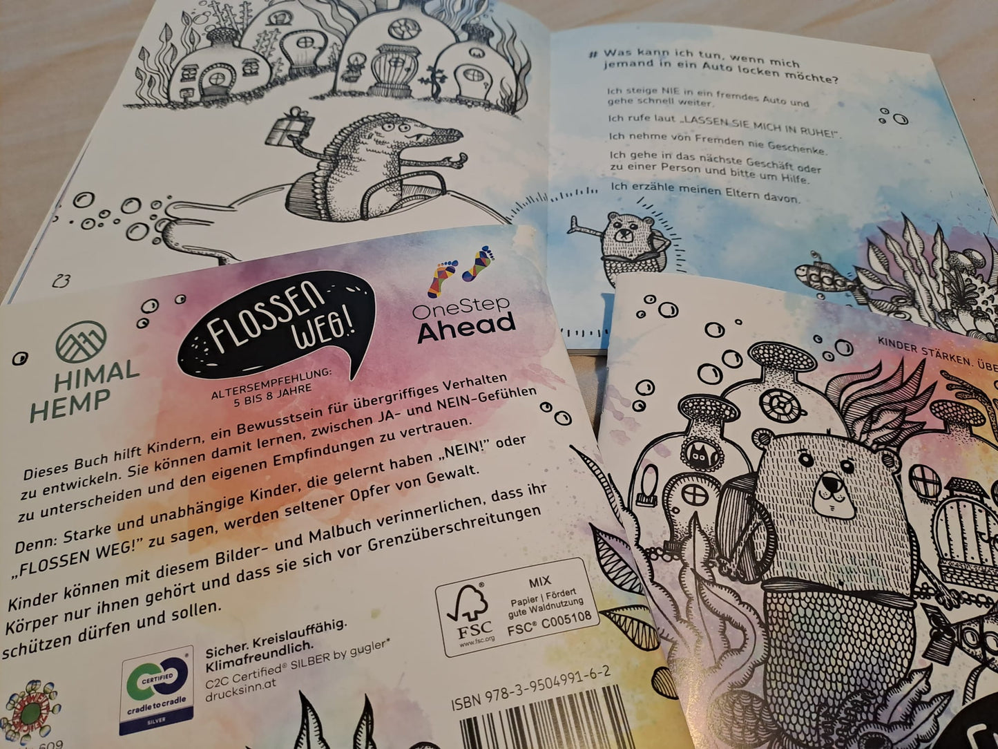 FLINS AWAY! 5x booklet version | ISBN 9783950499193 (2nd edition) | free shipping in Germany & Austria